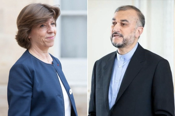 ابراز نگرانی فرانسه از اقدامات جمهوری اسلامی در منطقه در دیدار کولونا با امیرعبداللهیان